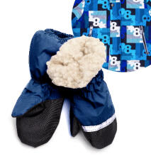 LENNE Snow Mittens 25175A/2240Зимние термо варежки для детей