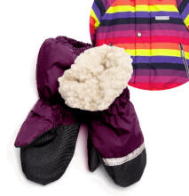 LENNE '17 Mittens 14175-16175/1871 Зимние термо варежки для детей (1-6 разм.) цвет 1871