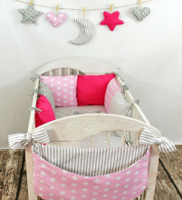 La bebe™ bumper 8 Set Art.67582 Gultas veļas komplekts no 8 daļām