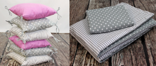 La bebe™ 8 Set Art.67584 Grey/Pink