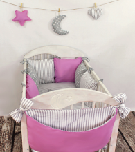 La bebe™ 8 Set Art.67584 Grey/Pink