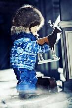 Huppa '15 Virgo Bear 1721BW00-286 Kids winter thermo jacket