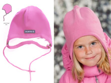 Huppa '15 sausis 8385AW-003 (spalva: rožinė) Kūdikių kūdikių žieminė kepurė su medvilniniu pamušalu (XXS-M)
