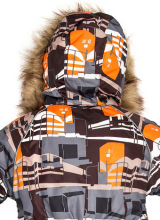Huppa'17 Willy Art.31900030-62281 Утепленный Слитный термо комбинезон для детей (размер 92-134)