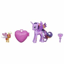 „Hasbro My Little Pony Twilight Sparkle & Sunset Breezie“ mokestis. A8209 Poniai ir širdis