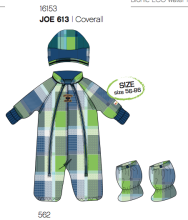 Lego Wear'15 Joe 16153/613 col.562 baby overall