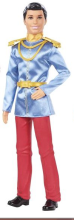 „Mattel Disney“ princas žavus iš „Pelenės“ lėlės meno. BDJ06 „Disney“ princas