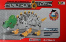 Edu Fun Toys Art.W698-26 Конструктор металлический Динозавр