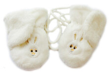 LENNE '15 Bunny Аrt.14349/15349 Теплые мягкие руковички для малышей, цвет:100