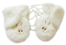 LENNE '15 Bunny Аrt.14349/15349 Теплые мягкие руковички для малышей, цвет:100