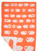 WOT Art.ALE 004/5 Сhenille Aukštos kokybės vaikiška medvilninė antklodė (pledas) 90x133 cm
