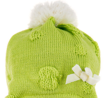 Lenne '15 Knitted Hat Mammu Art.14376/104 Meiteņu siltā cepure