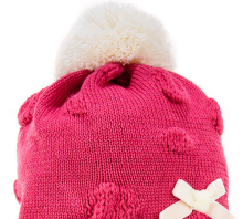 Lenne '15 Knitted Hat Mammu Art.14376/187 Теплая шапочка для девочек