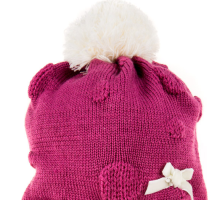 Lenne '15 Knitted Hat Mammu Art.14376/271 Meiteņu siltā cepure