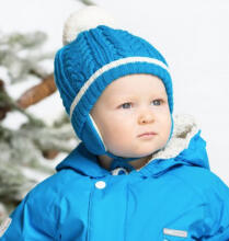 Lenne'15 Knitted Hat Brett Art.14377/229 Mazuļu siltā cepure