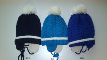 Lenne'15 Knitted Hat Brett Art.14377/680 Mazuļu siltā cepure