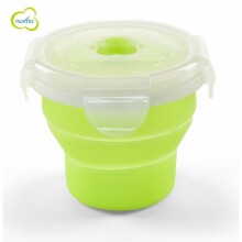 Nuvita Art. 4466 Green Collapsable silicone containers 230 ml