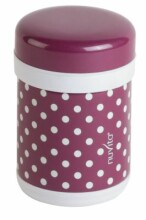 Nuvita Art. 1476 Cherry Stainless still thermal food container with 2 internal containers, 750 ml