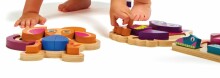 Oi, Pelėda 16002,12 p. Wu Happy Puzzle Medinių žaislų dėlionės kūrimas