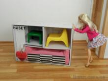 Ikea 502.355.10 Huset Leļļu dzīvojamās istabas mēbeles