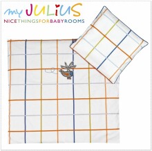 Julius Zollner mit Applikation Helicopter 2 psc set blanket cover and pillow case
