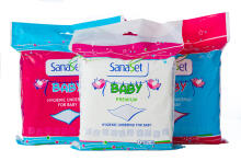 Disposible Baby pads pink 6psc 40x60 cm
