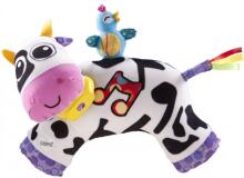 Lamaze Art.LC27560 Plīša rotalļieta ar skaņu Govs