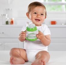Munchkin Art. 011890 Flexi Transition Cup Krūzīte ar mīkstu silikona snīpi ērtākai dzeršanai, 120 ml