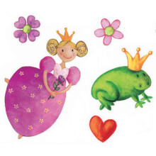 Djeco Art.DD04113 Wall stickers-Princess Marguerite