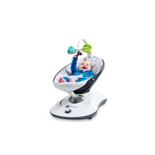 4moms RockaRoo Classic Grey Infant Seat электронные детские кресла-качели ФоМамс