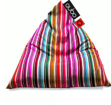 Life by Qubo™ Tryangle Stripes Art.70500 Sēžammaiss, Puffs, Mīkstais bean bags