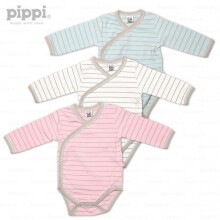 Pippi Art.2838-769 Baby Body Zīdaiņu Bodijs ar garajām piedurknēm (56-68)