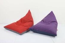Life by Qubo™ Tryangle Stripes Art.70500 Sēžammaiss, Puffs, Mīkstais bean bags