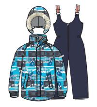 Huppa '15  Winter 4148CW00  Silts mazuļu ziemas termo kostīms jaka + bikses (98cm) krāsa: 876
