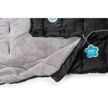 Fillikid Art.6590-25 Kiel black Baby Sleeping Bag Спальный Мешок с Терморегуляцией 100х50