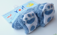 Taip! Baby Art / OB-001 Poliariniai kūdikių batai Kūdikių šlepetės su aplikacijomis