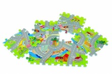 „Puzzle Town“ galvosūkių kilimas