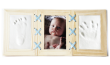 Art for baby Art.7142 Hand and Foot print Natural Trīsdaļīgs Ramītis