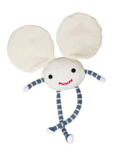 BeeKid Art. P004 Mīksta rotaļlieta 'Pele' 100% organiska kokvilna