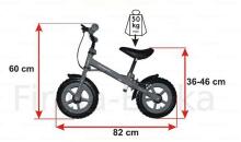 BabyMix Green 888G Brake Baby Balance Bike