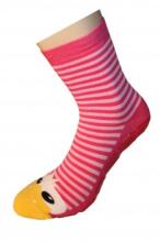 Weri Spezials Duck 22001/2010 Детские Носочки с АБС (нескользащие) pink