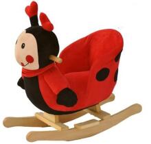 Babygo'15 Lady Bug Rocker Plush Animal