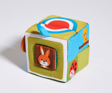 Tiny Love Flip Cube Čaukstošā rotaļlieta Mīkstais klucītis