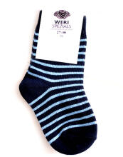 Weri Spezials 1001-12/2000 Bērnu kokvilnas zeķītes dark blue