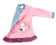 BebeKids 8376 Хлопковая майка с длинным рукавом для девочек, 100% хлопок  ( 86 cm. )