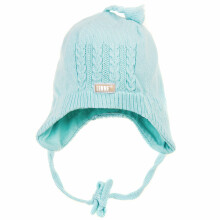 Lenne'15 Knitted Hat Baby Art.15240-400 Mazuļu siltā kokvilnas cepure [izm.40-48cm]