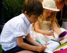 El Rhey Kids Colour Me Wellies Moth Carry Pack Bērnu gumijas zabāki (gumijnieki) ar flomasteriem dāvanu kastītē