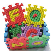 Sun Ta Toys Art.1202 Paklājiņš puzzle Burti un Cipari  (no 36 elementiem)
