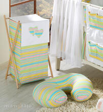 Mamo Tato Hearts with Strips Подушка для кормления 