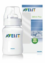 Philips Avent  Classic Plus SCF 563/17 feeding bottle (260ml.) Bisphenol A free